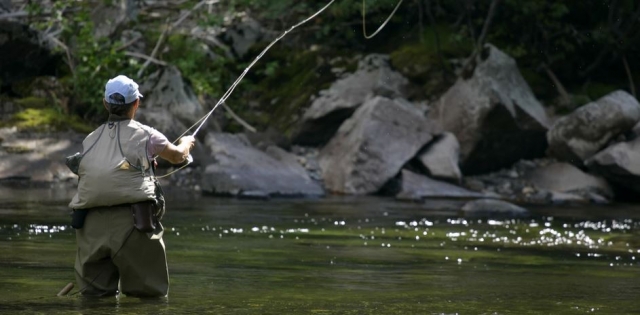  Listo para empezar a pescar 